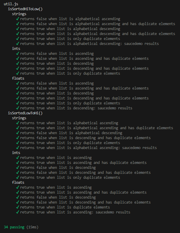 an image of a lot of happy unit tests